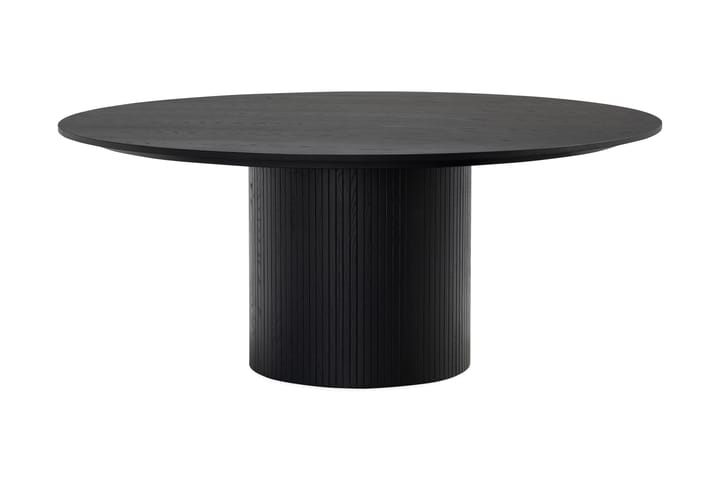 Ruokapöytä Uppveda 180 cm Pyöreä - Musta - Ruokapöydät & keittiön pöyd�ät