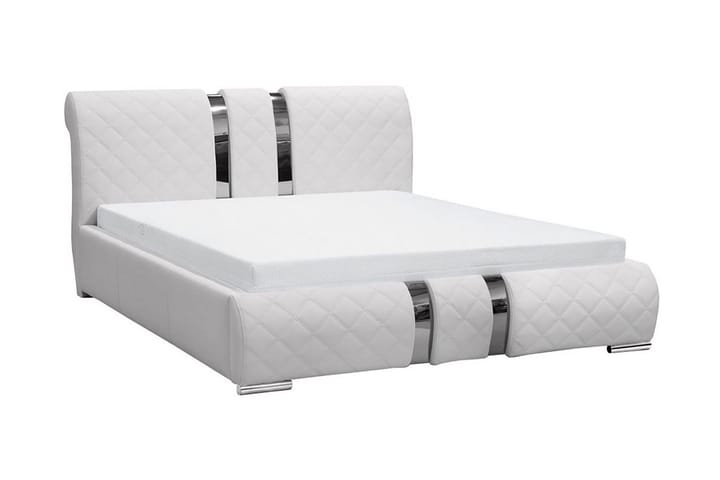 Sängynrunko Sororia 160x200 cm - Valkoinen - Sänkykehikot & sängynrungot