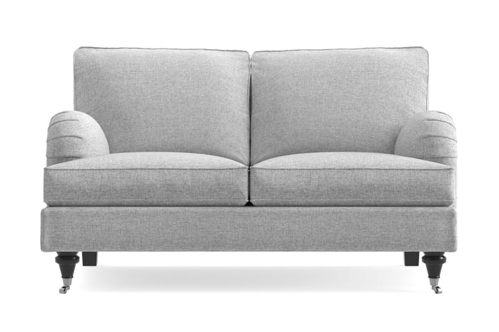 Sohva Oxford Classic 2:n ist - Harmaa - 2:n istuttava sohva - Howard-sohvat