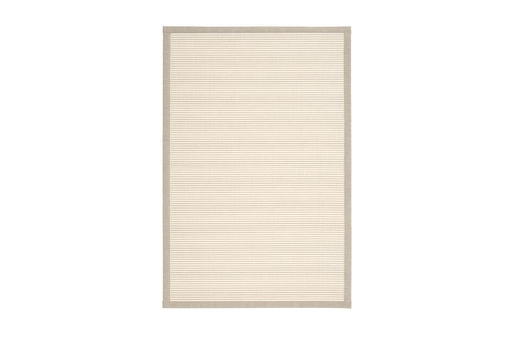 Matto Tunturi Pyöreä 160 cm Valkoinen - VM Carpet - Villamatto