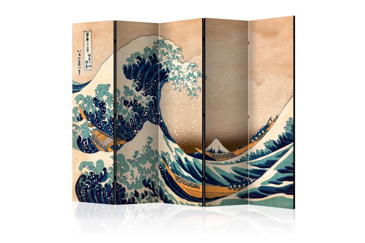Tilanjakaja Hokusai: The Great Wave off Kanagawa II 225x172 - Artgeist sp. z o. o. - Tilanjakaja & sermi - Taittuva sermi