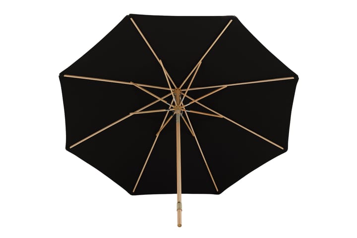 Aurinkovarjo Nypo 330 cm Musta - Venture Home - Aurinkovarjo