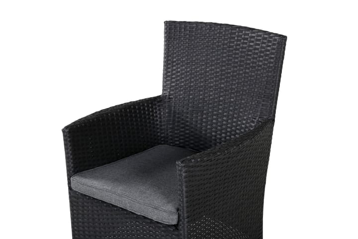 Käsinojallinen tuoli Malin Musta - Venture Home - Ulkotilan nojatuolit