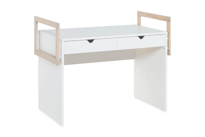 Kirjoituspöytä Stige 120 cm Valkoinen/Puu/Luonnonväri - VOX - Lasten kirjoituspöytä - Lasten pöydät