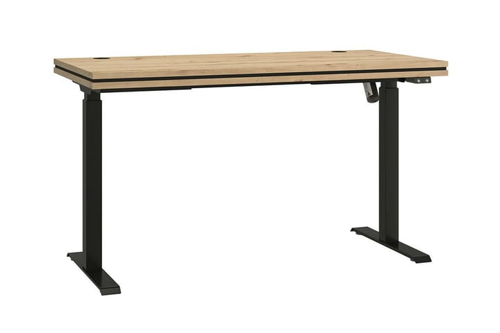 Lasten työpöytä Tallow 76 cm - Matta Musta - Lasten kirjoituspöytä - Lasten pöydät