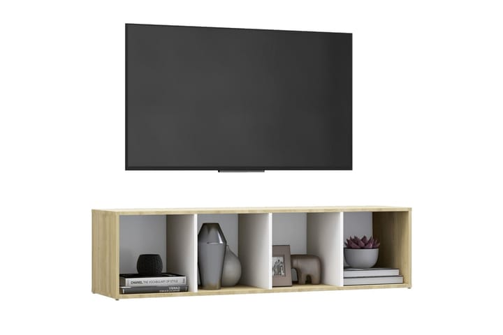 TV-taso 142,5x35x36,5 cm - Beige - Tv taso & Mediataso