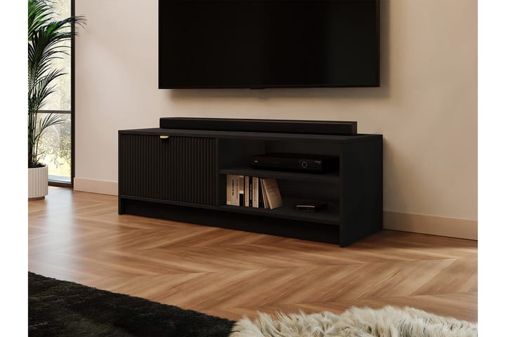 TV-taso Kintore 120 cm - Musta - TV-kaappi