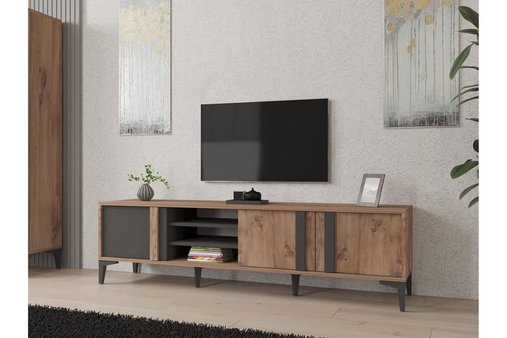Tv-taso Ramjan 180 cm - Antrasiitti - Tv taso & Mediataso