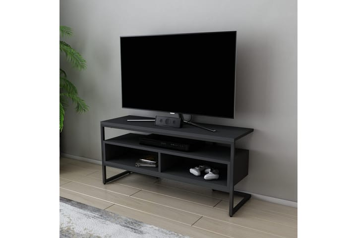 TV-taso Urgby 110x49,9 cm - Musta - Tv taso & Mediataso