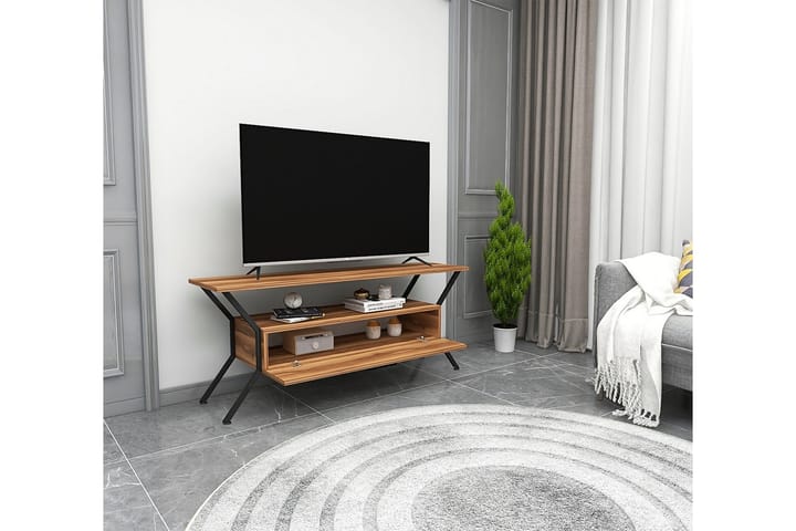 TV-taso Urgby 124x54 cm - Ruskea - Tv taso & Mediataso