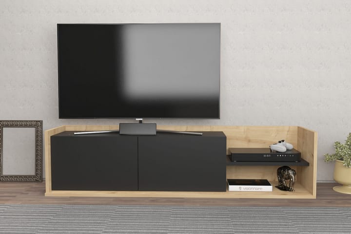 TV-taso Urgby 160x36,8 cm - Ruskea - Tv taso & Mediataso