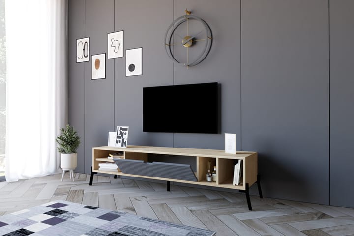 TV-taso Violaceae 160x36 cm - Sininen - Tv taso & Mediataso