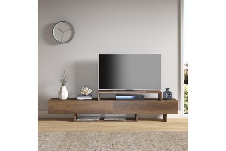 Tv-taso Zenn 180 cm - Ruskea - Tv taso & Mediataso
