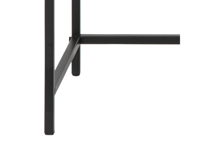 Apupöytä Walmon 120 cm - Musta/Matta Musta - Konsolipöytä - Eteispöytä