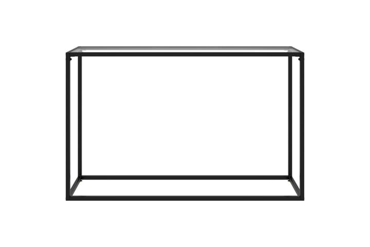 Konsolipöytä läpinäkyvä 120x35x75 cm karkaistu lasi - Konsolipöytä - Eteispöytä