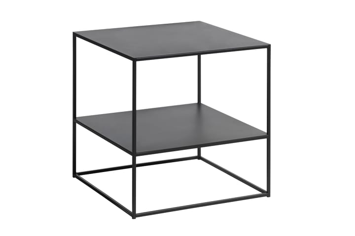 Apupöytä Venim 50x50x50 cm - Musta - Tarjotinpöytä & pikkupöytä - Lamppupöytä