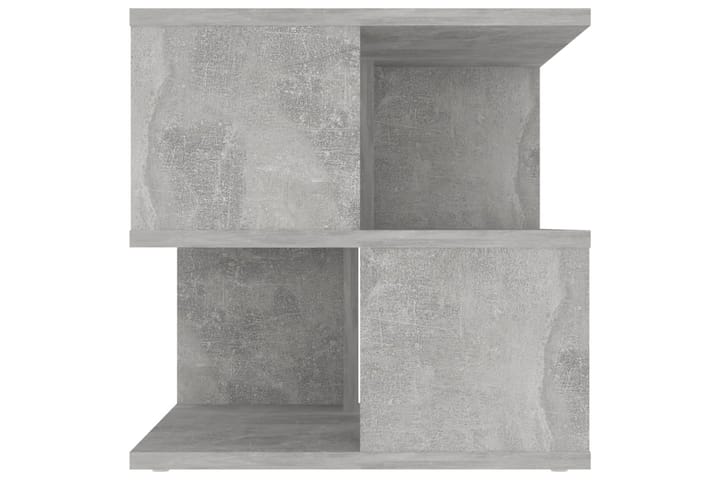 Sivupöytä betoninharmaa 40x40x40 cm lastulevy - Lamppupöytä - Tarjotinpöytä & pikkupöytä