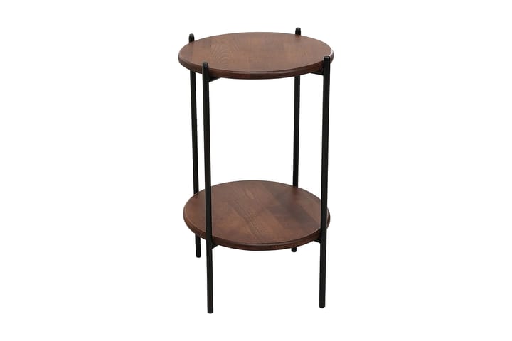 Sivupöytä Mattarbodum 40x70x40 cm Pyöreä - Ruskea - Tarjotinpöytä & pikkupöytä - Lamppupöytä