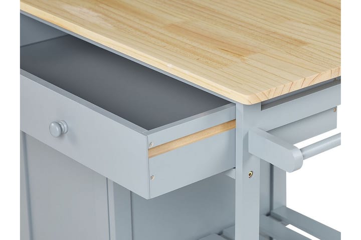 Tarjoilupöytä Suong 75 cm - Harmaa - Tarjotinpöytä & pikkupöytä - Lamppupöytä