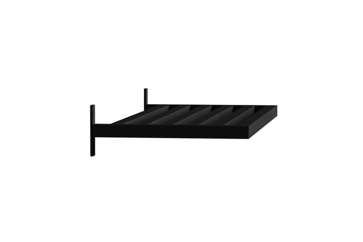 Dube Sivupöytä 35x30 cm Musta - Venture Home - Tarjotinpöytä & pikkupöytä - Lamppupöytä