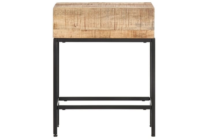 Sivupöytä 40x30x50 cm täysi karkea mangopuu - Ruskea - Lamppupöytä - Tarjotinpöytä & pikkupöytä