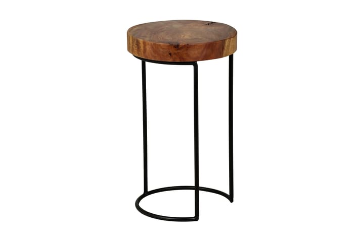 Sivupöytä Dippertown 28 cm - Puu/Luonnonväri - Tarjotinpöytä & pikkupöytä - Lamppupöytä