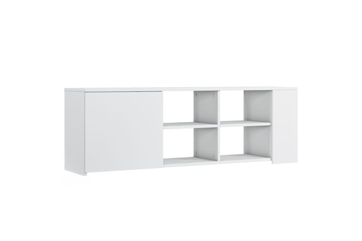 TV-taso Puento 150 cm - Valkoinen - Tarjotinpöytä & pikkupöytä - Lamppupöytä