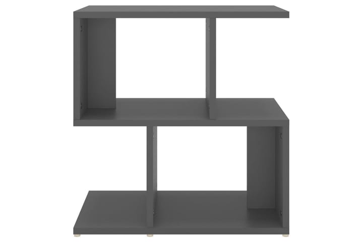 Yöpöytä harmaa 50x30x51,5 cm lastulevy - Yöpöytä