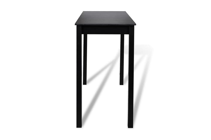 Baaripöytä MDF 115x55x107 cm musta - Musta - Baaripöytä