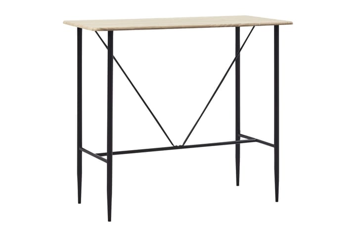 Baaripöytä tammi 120x60x110 cm MDF - Ruskea - Baaripöytä