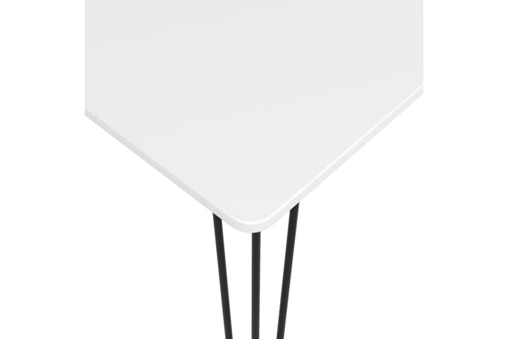 Baaripöytä valkoinen 120x60x105 cm - Baaripöytä