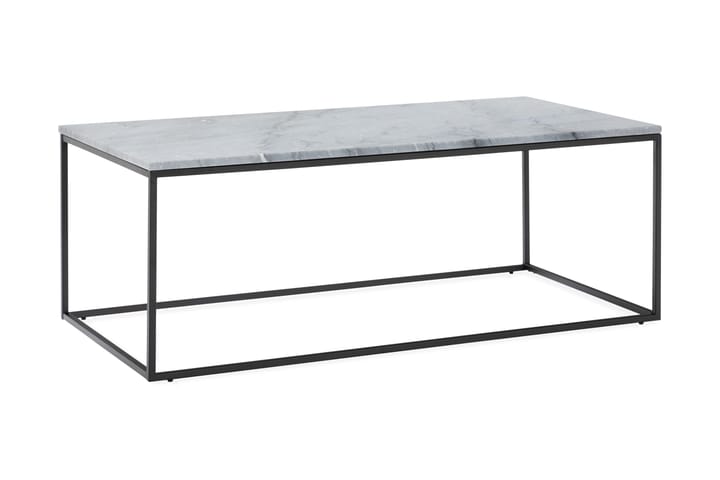 Sohvapöytä Titania 120 cm Marmori - Harmaa/Musta - Marmoripöydät - Sohvapöytä