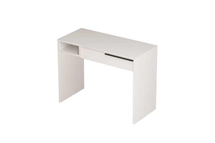 Meikkipöytä Naho 100 cm - Valkoinen - Meikki- & kampauspöydät