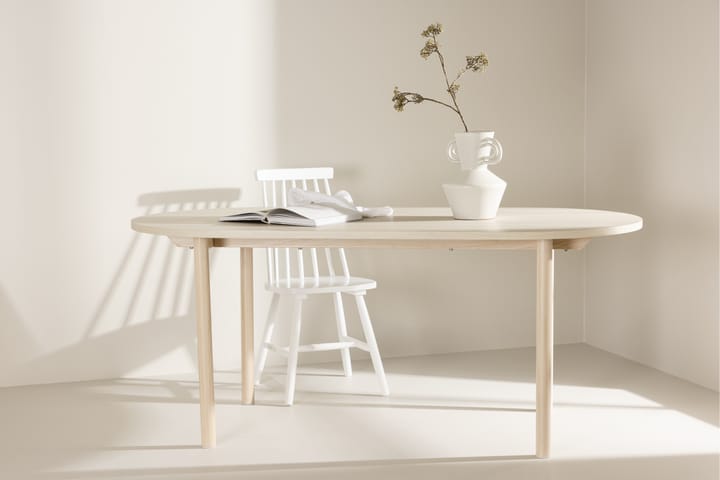 Andy Ruokapöytä 180x90 cm Valkopesu - Venture Home - Ruokapöydät & keittiön pöydät