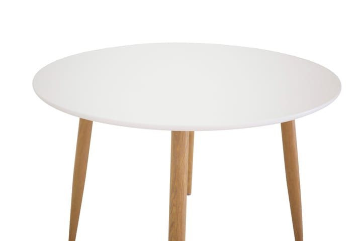 Deandra Ruokapöytä 100 cm Valkoinen - Venture Home - Ruokapöyd�ät & keittiön pöydät