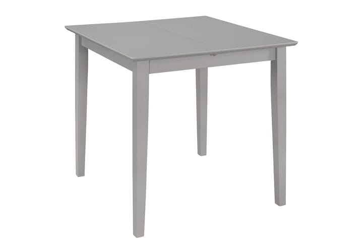 Jatkettava ruokapöytä harmaa (80-120)x80x74 cm MDF - Harmaa - Ruokapöydät & keittiön pöydät