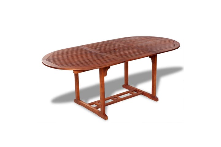 Puutarhapöytä 200x100x74 cm täysi akaasiapuu - Ruskea - Ruokapöydät & keittiön pöydät