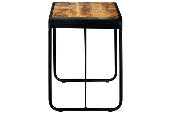 Ruokapöytä 118x60x76 cm täysi karkea mangopuu - Ruskea - Ruokapöydät & keittiön pöydät