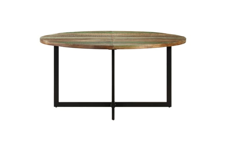Ruokapöytä 150x75 cm kierrätetty täyspuu - Ruskea - Ruokapöydät & keittiön pöydät
