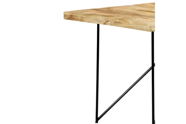 Ruokapöytä 180x90x76 cm täysi mangopuu - Ruskea - Ruokapöydät & keittiön pöydät