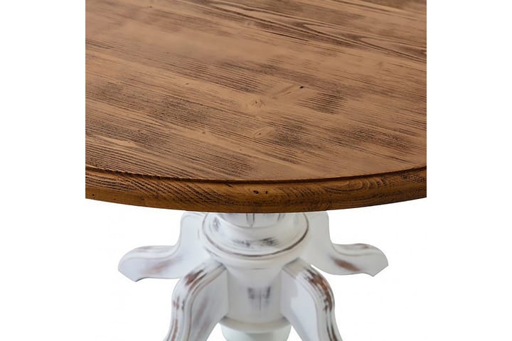 Ruokapöytä Albero 115 cm - Pähkinä/Valkoinen - Ruokapöydät & keittiön pöydät