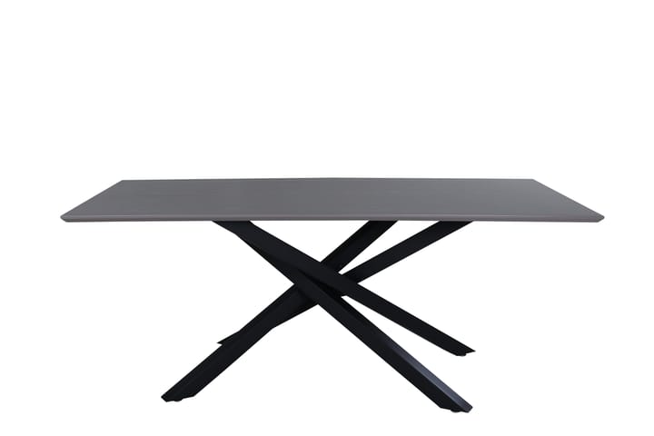 Ruokapöytä Arnulf 190 cm - Harmaa/Musta - Ruokapöydät & keittiön pöydät