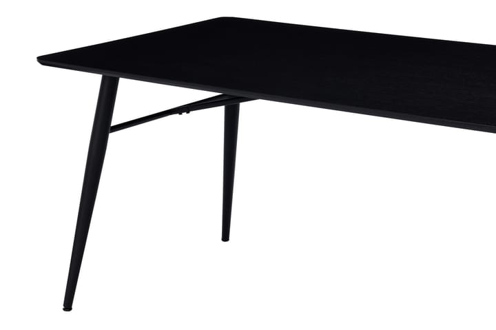 Ruokapöytä Breyawna 200 cm - Musta - Ruokapöydät & keittiön pöydät