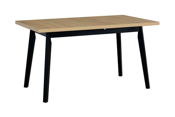Ruokapöytä Dung - Tammi/Musta - Ruokapöydät & keittiön pöydät