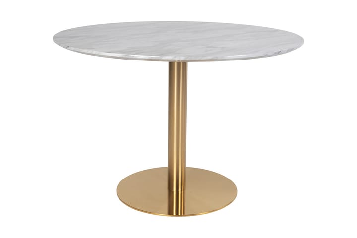 Ruokapöytä Emington 110 cm - Valkoinen - Ruokapöydät & keittiön pöydät
