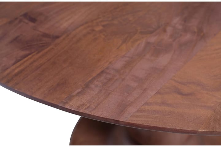 Ruokapöytä Icoro 120 cm Pyöreä - Mango/Vaaleanruskea - Ruokapöydät & keittiön pöydät