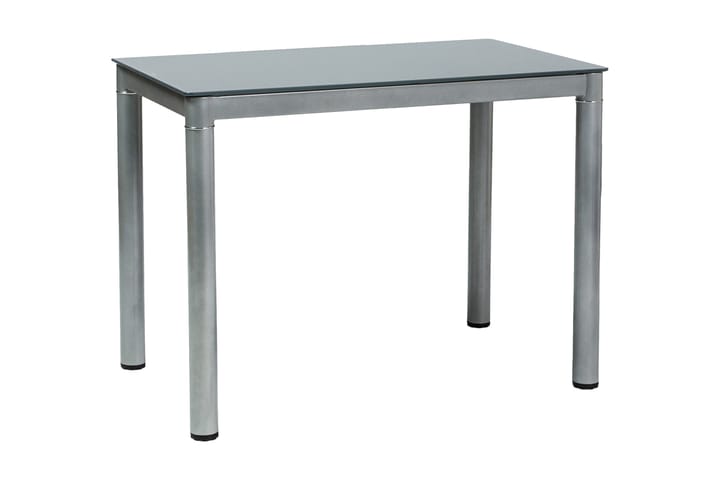 Ruokapöytä Jelka 100 cm - Lasi/Harmaa - Ruokapöydät & keittiön pöydät