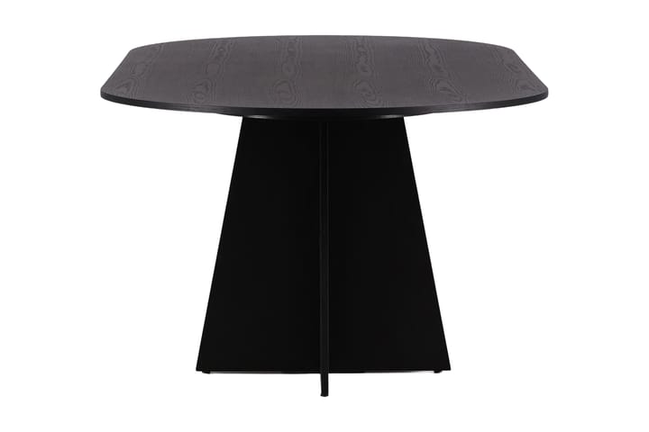 Ruokapöytä Manciat 230x115x75 cm Soikea - Musta - Ruokapöyd�ät & keittiön pöydät