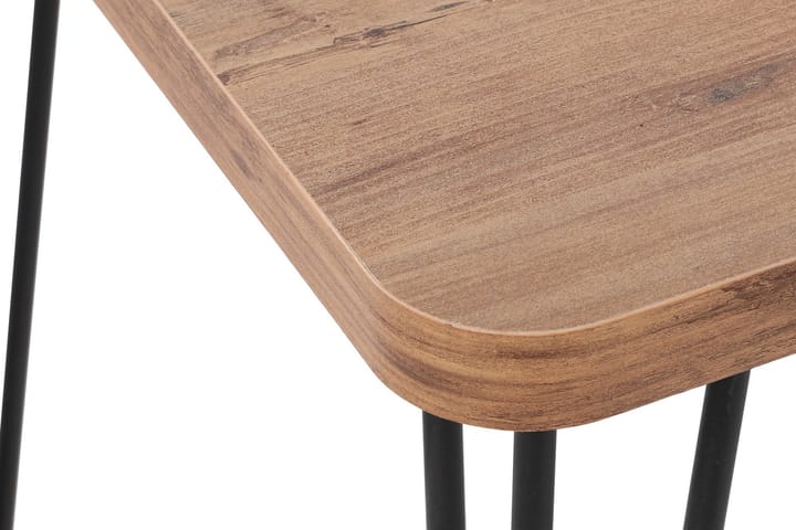 Ruokapöytä Ramila 120 cm - Pähkinä/Musta - Ruokapöydät & keittiön pöydät