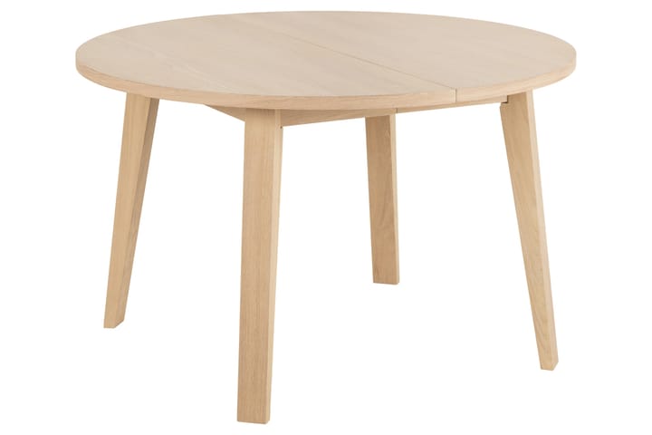 Ruokapöytä Simmadon 220 cm Pyöreä - Valkoinen - Ruokapöydät & keittiön pöydät